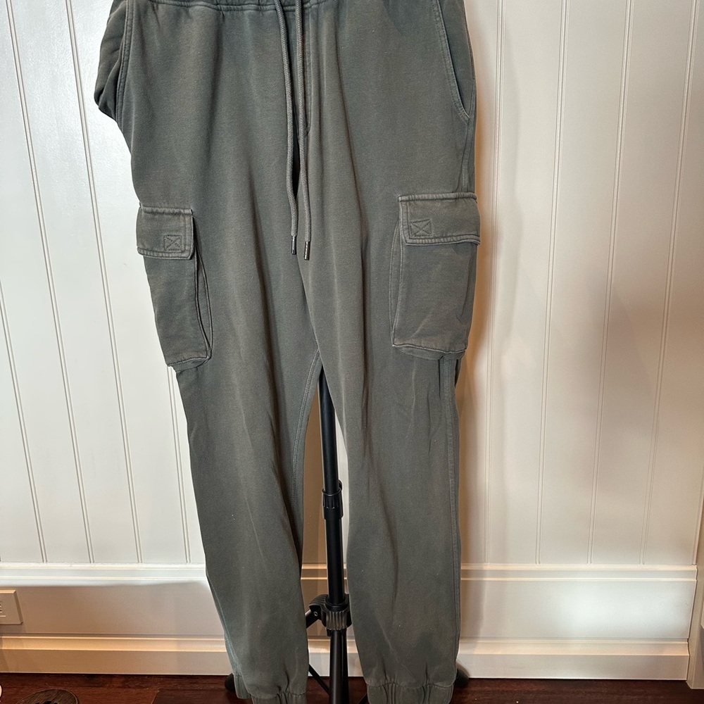 Kolby Men's Small Khaki Green Cargo Jogger Pants